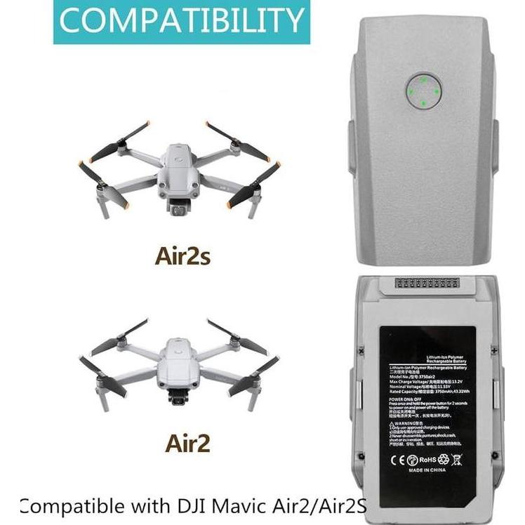 Dji Mavic Air 2 Battery 3750Mah - Dji Mavic Air 2S Battery 3750Mah