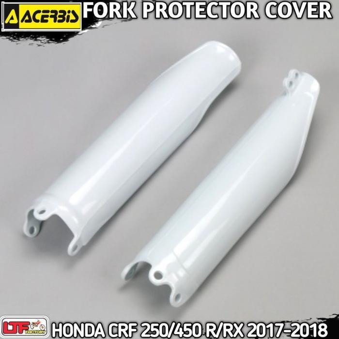 Honda Cr - Crf 250 450 F R Rx 2017 2018 - Acerbis Fork Guard Protector - Cover Pelindung Shock - Sho