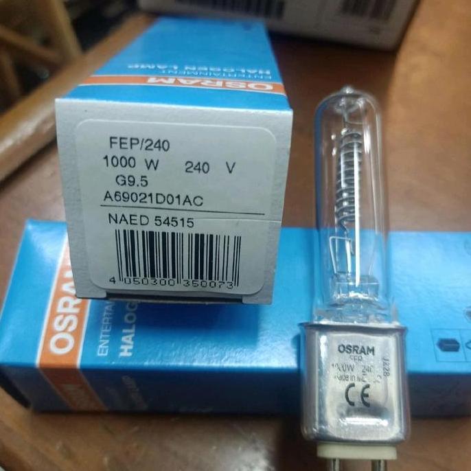 TERBARU|TERMURAH|BARU|PREMIUM|ORIGINAL|GARANSI|DISKON|PROMO OSRAM LAMPU HALOGEN 93734 FEP 77 1W 240V