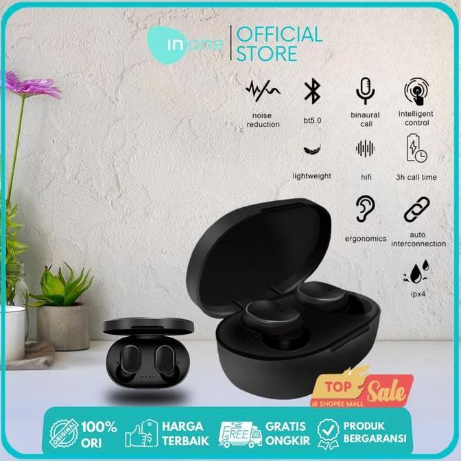 Inone TWS Earphone Bluetooth Wireless Earbud BT 5.0 Intelligent