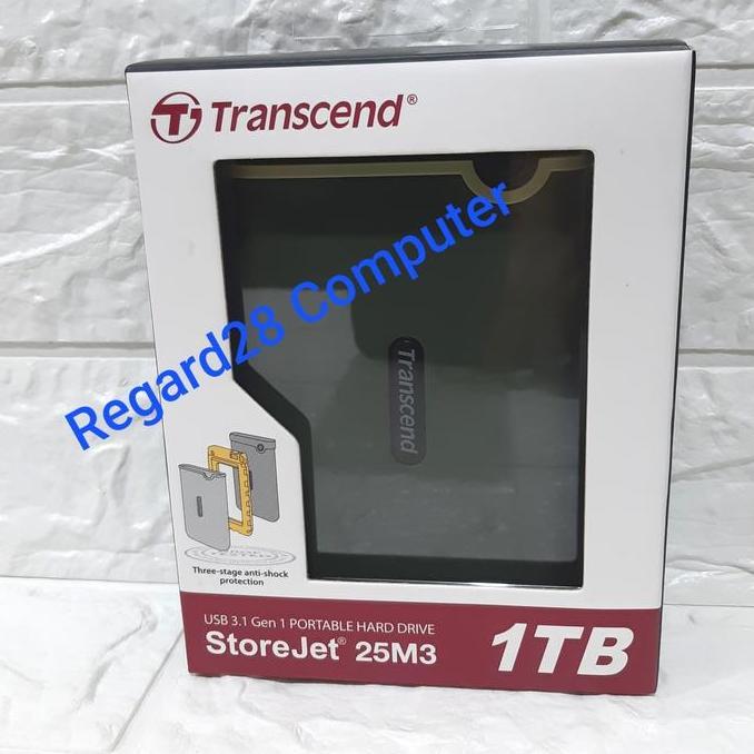 TERLARIS - Hardisk External Transcend 1TB