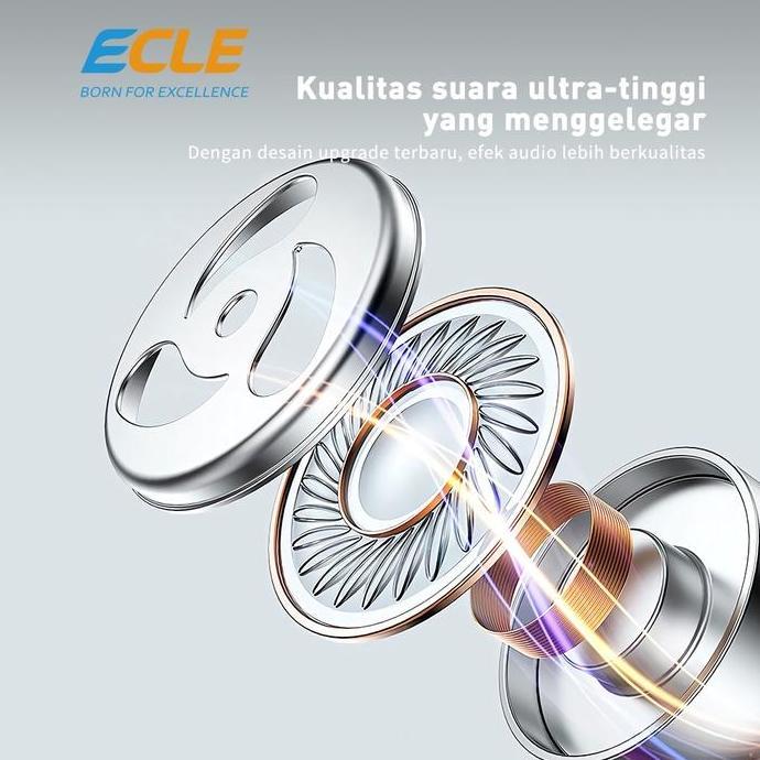 ECLE S90 TWS Bluetooth Earphone True Wireless Earbuds In Ear Headset