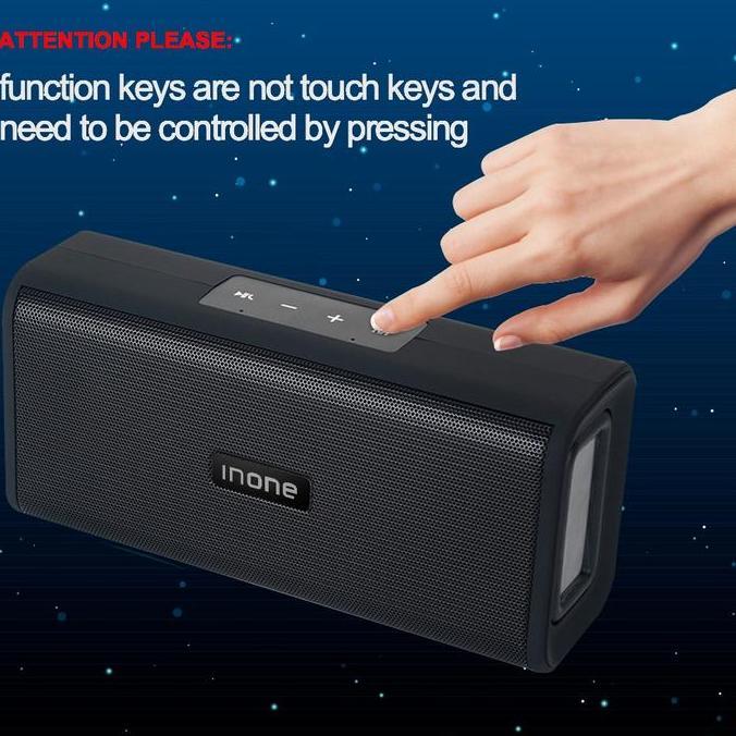 INONE Portable Bluetooth Speaker Waterproof for Outdoor/Indoor Support