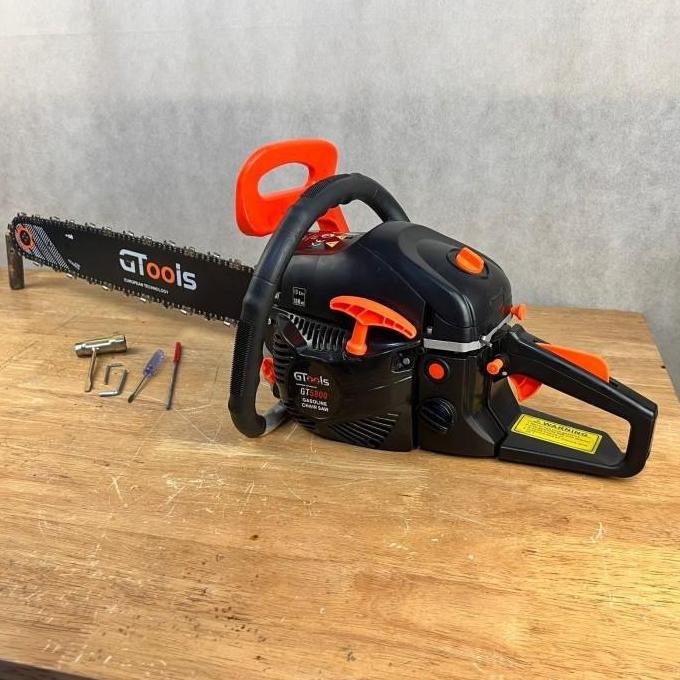 CHAIN SAW 2TAK GTOOLS EROPA type GT5800 senso potong chainsaw kayu