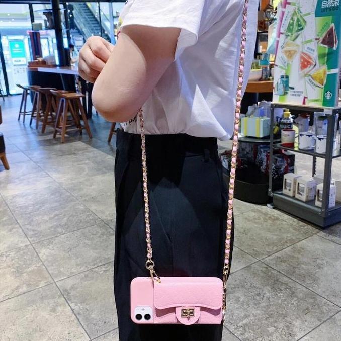 Casing Tali Tas Model dompe For Vivo S1 T1 Pro V11 V15 V17 V20 V21