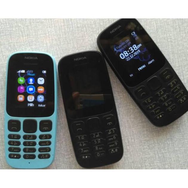 HP jadul Nokia 105/106 dual sim bekas original berkualitas