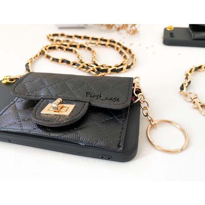 FH62 Casing Tali Dompet For Oppo A15 A15s A16 A16e A17 A31 A33 A53 A3s