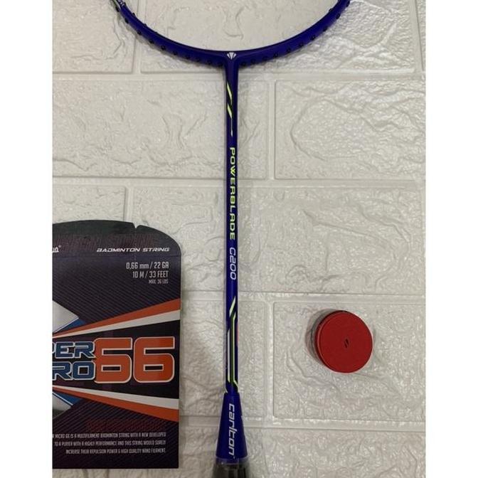Raket Badminton Carlton Powerblade C200 +Grip Original