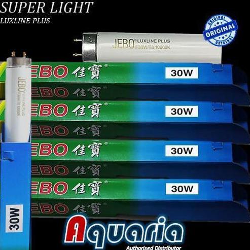 TERLARIS - Lampu Neon T8 Jebo 30watt Warna Putih Luxline Plus Super Light 10000K