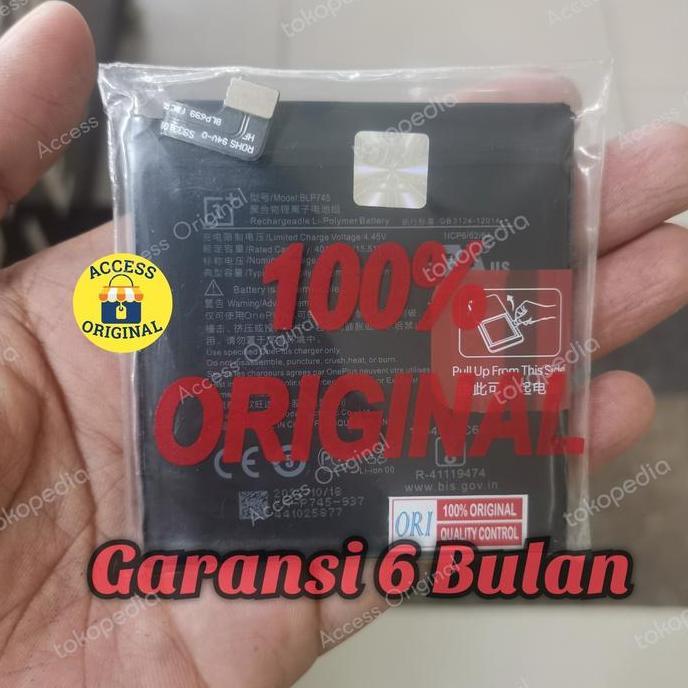 TERLARIS - Baterai Battery Batre Oneplus 7T Pro BLP745 Original 100%