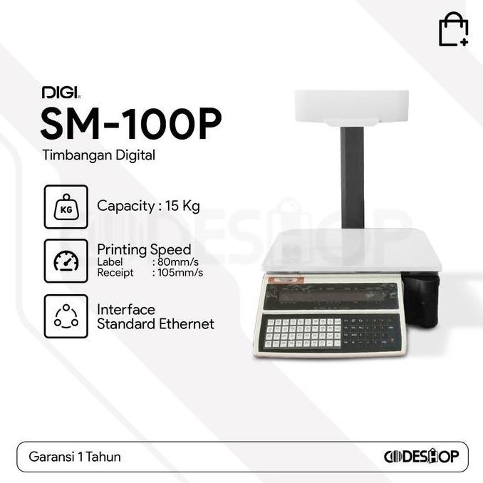 TIMBANGAN DIGI SM 100 P