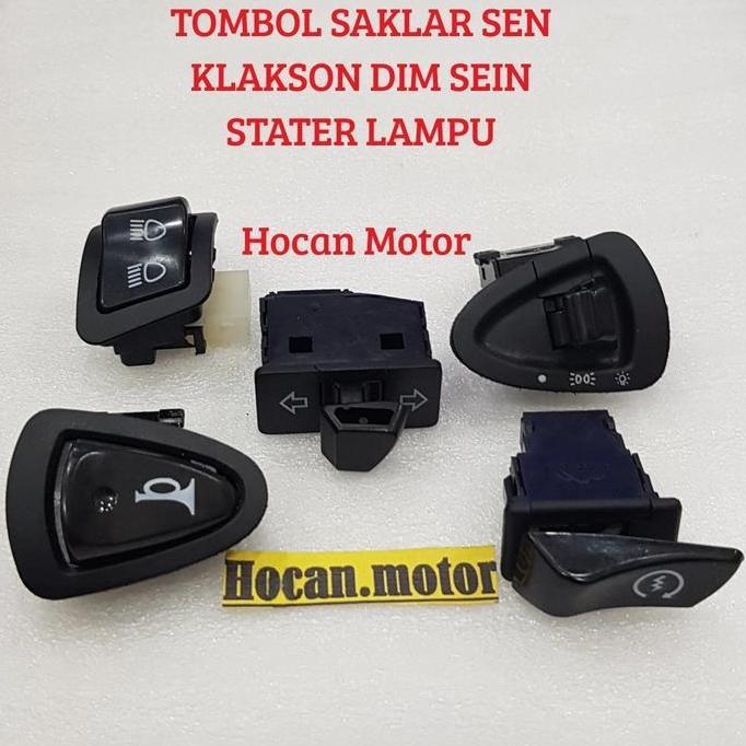 Saklar Sakelar Tombol Lampu Stater Klakson Dim Sen Supra X 125 Helm In