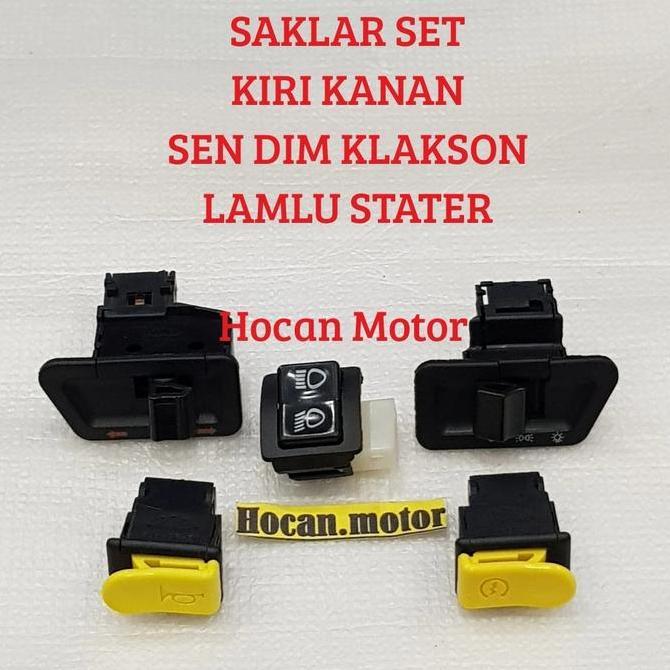 Saklar Sakelar Set Tombol Sen Dim Klakson Lampu Spin Skydrive