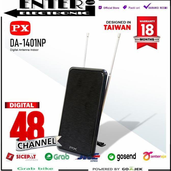DISKON SPESIAL - PX ANTENA DA 1401 NP - PX INDOOR ANTENA TV DIGITAL DA1401NP PX DA1401