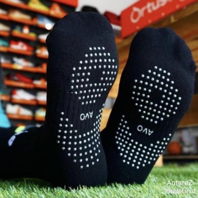 Kaos Kaki Bola Panjang Anti Slip Avo R8 (12 Pcs) 1 Lsn Grosir Original