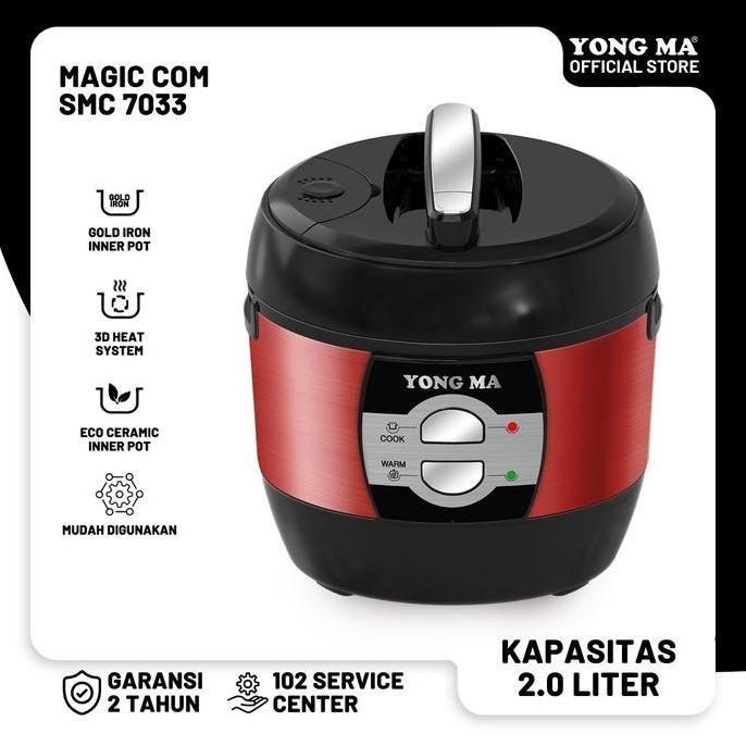 HARGA TERBAIK - Yong Ma Rice Cooker SMC 7033