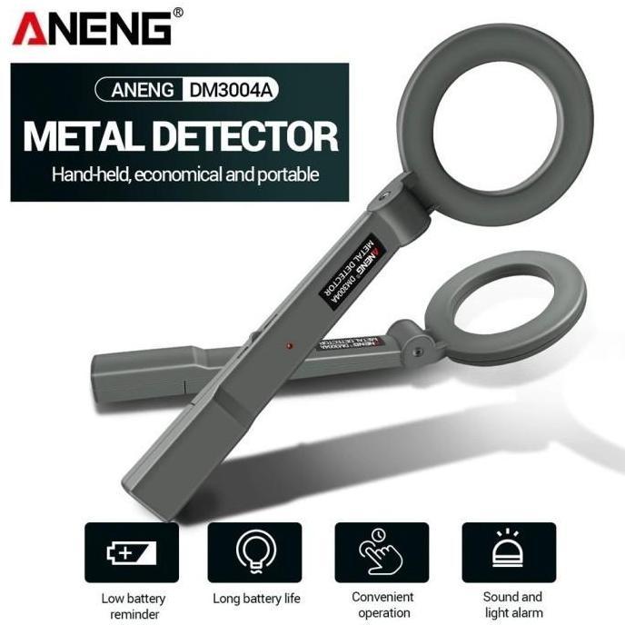 Murah Metal Detektor Logam Body Checker Detector Besi Deteksi Perhiasan Emas