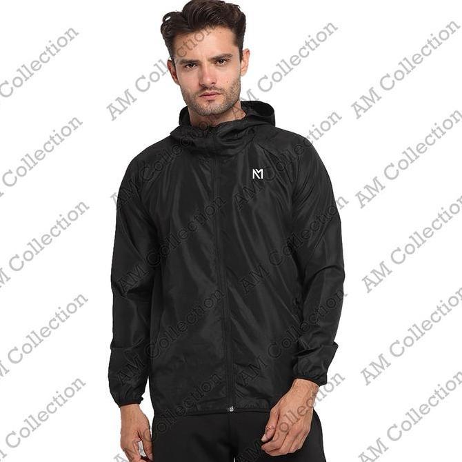 Jaket Olahraga Parasut Premium Pria Wanita / Jacket Running Sauna