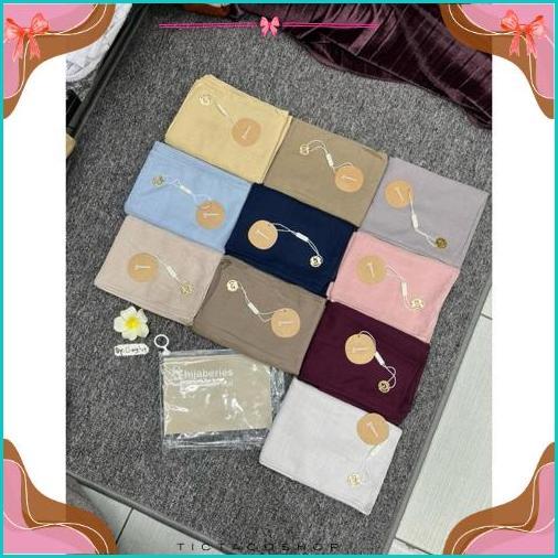 Hijab Baby Voal Paris Legend Premium Napocut Hijabers + Pouch | Paris Chayshop