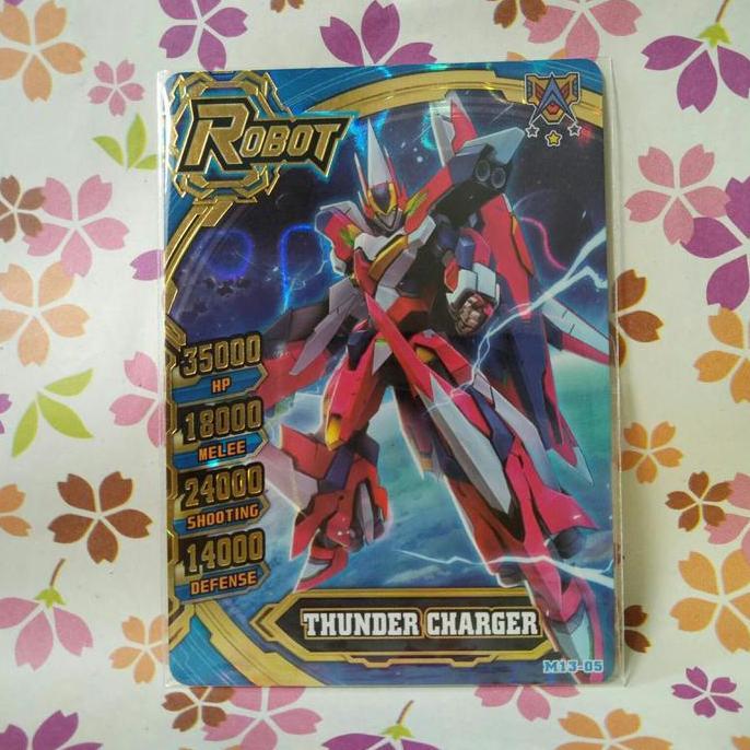 hero of robots galaxy epoch 1 gold thunder charger