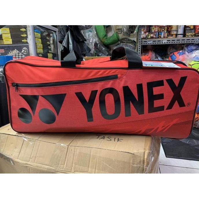 Tas Raket Badminton Yonex Ba42131Wex Team Tournament Bag Original-Red