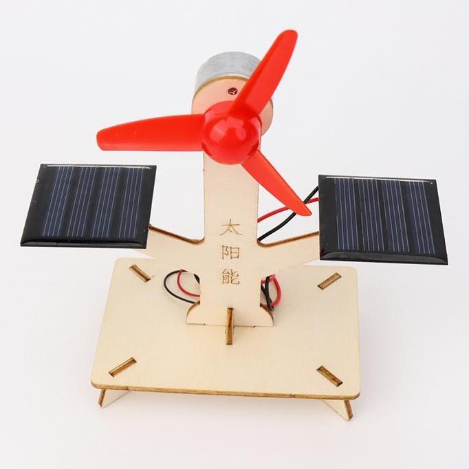 Dinamo Praktek Sekolah Surya Paket Diy Kit Edukasi Listrik Tenaga Matahari Solar Cell Dinamo Kecil