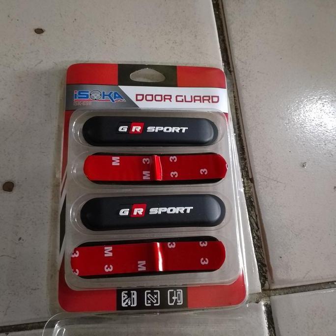 door guard pelindung pintu mobil Fortuner tulisan gr sport