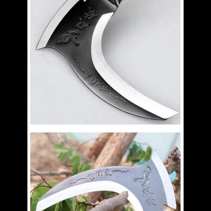 arit sabit kampak baja tahan karat plus gagang besi las anti lepas