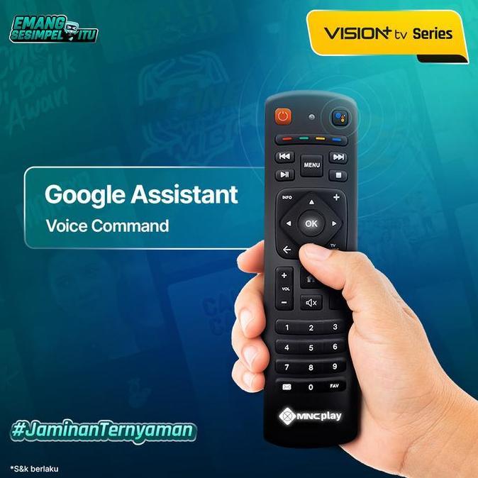 Youii- Remote Android Tv Box - Vision+ Tv