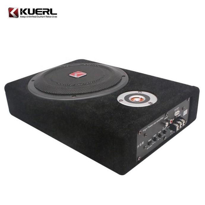 TERMURAH - Hot Sale Subwoofer KUERL Slim Aktif Kolong Car Audio Under Seat Slim Woofer Speaker 8 Inc