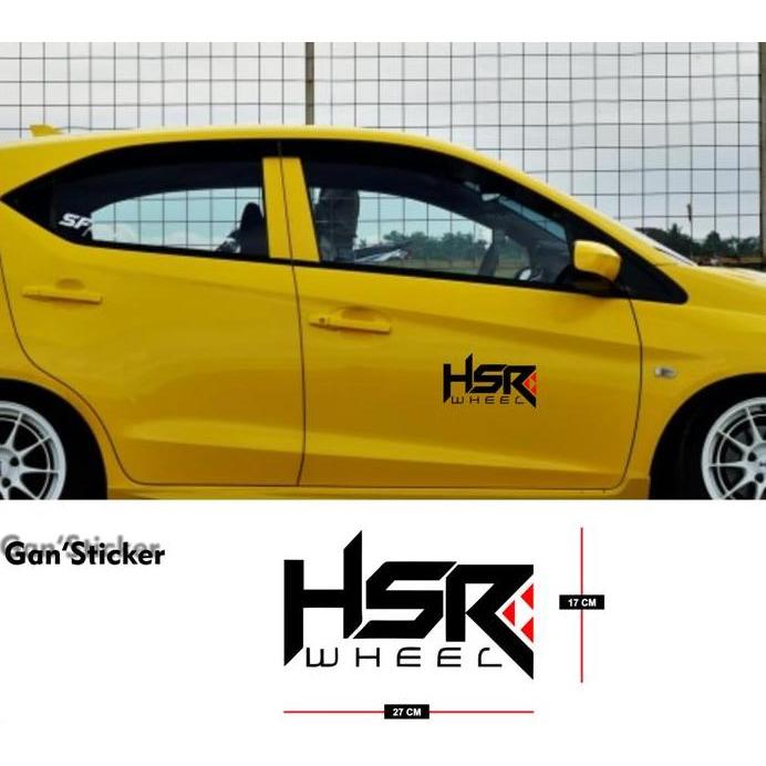 sticker hsr sticker pintu mobil hsr sticker pelk hsr