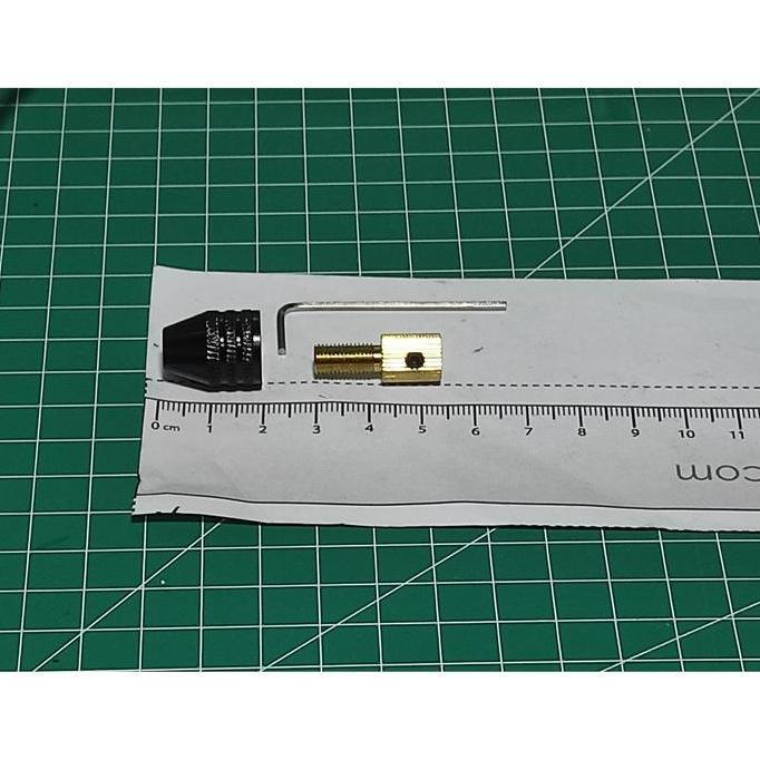 Ready Chuck Bor Mini Gerinda Mini 2,3mm Kepala Bor Mini Chuck Collet Mini