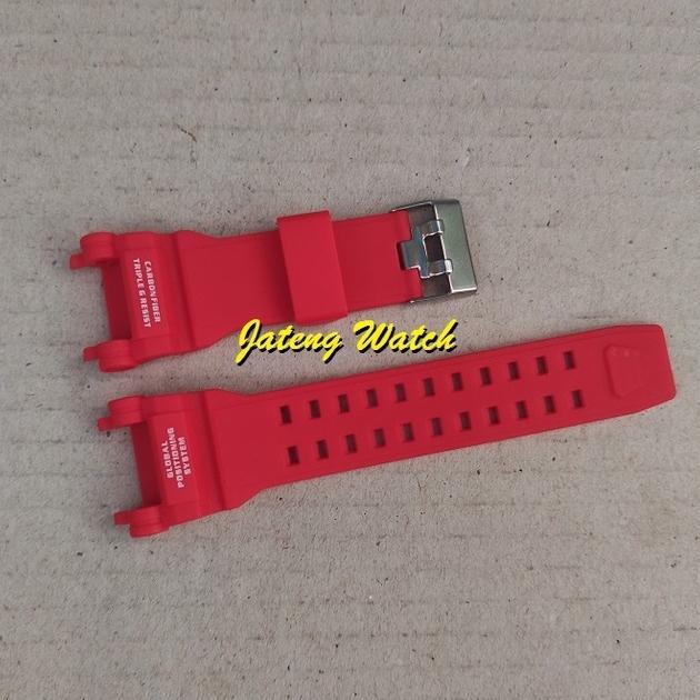 ORIGINAL TALI ATAU STRAP RUBBER UNTUK JAM TANGAN CASIO G-SHOCK GPW-2000 GPW2000 GPW 2000
