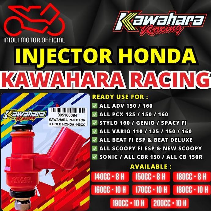 TERMURAH - INJECTOR KAWAHARA RACING BEAT PCX VARIO 125 FI ESP VARIO 150 ESP BEAT DELUXE SCOOPY ADV G