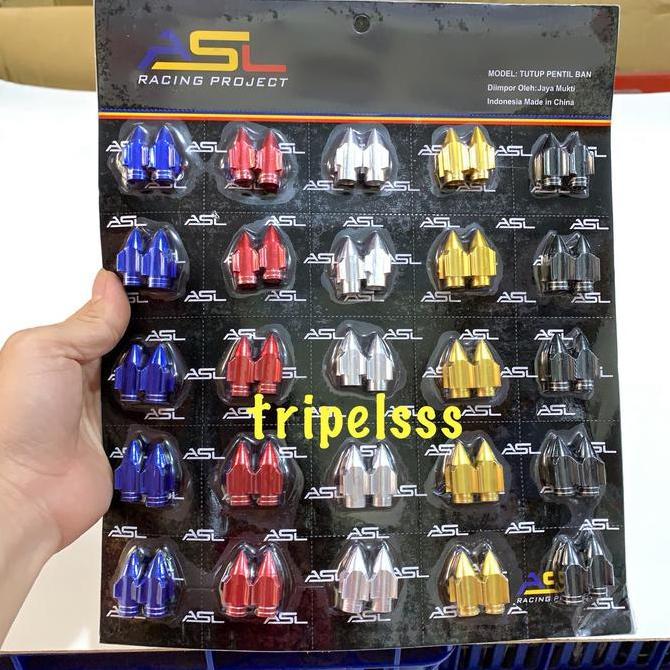 TUTUP PENTIL BAN VARIASI MOTOR / MOBIL / SEPEDA MOTOR LISTRIK SELIS MOLIS MODEL ROKET