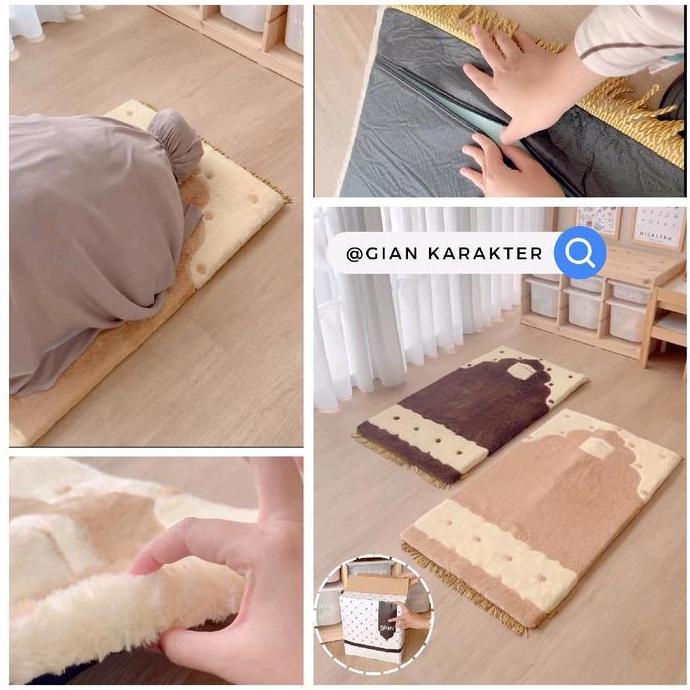 Sajadah Tebal Empuk dalam box Kairo Premium - Gian Karakter Bulu Busa