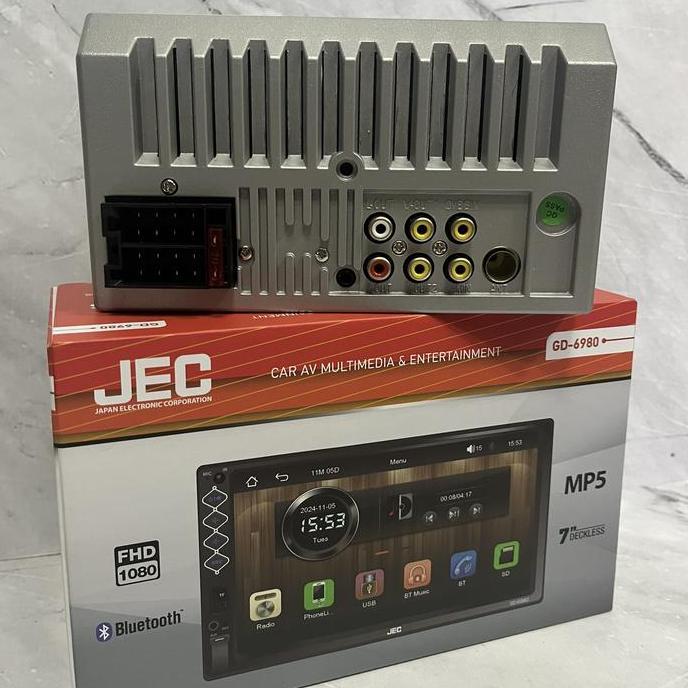 Head unit deckless JEC 7inch tv mobil