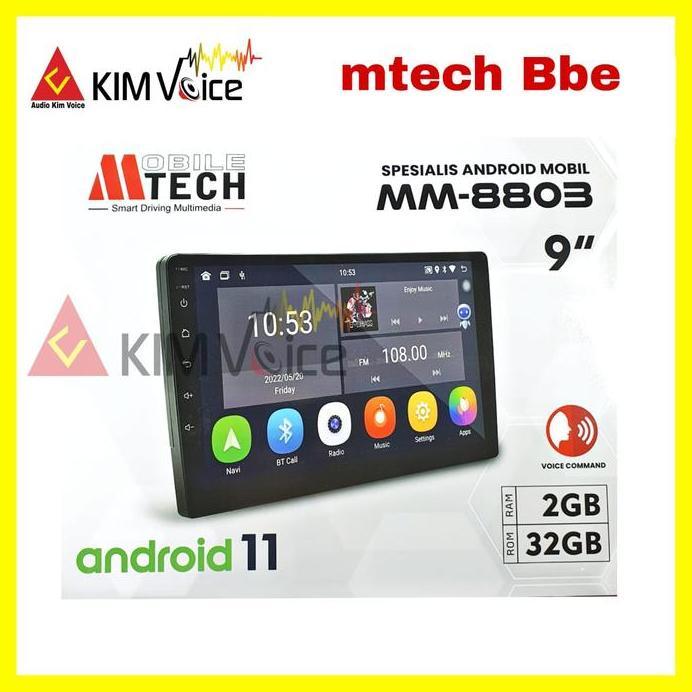 Head Unit Android 10 inch Mtech MM-8803 ips screen