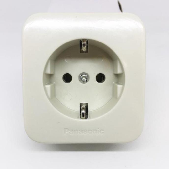 Ready stock Stop Kontak Panasonic Outbow Ob WKJ 1131/ Stop Kontak Panasonic Tempel