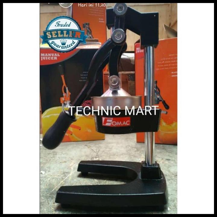 TERLARIS MESIN / ALAT PERAS JERUK/ PRESS JERUK/ ORANGE JUICE FOMAC (MAESTRO) 