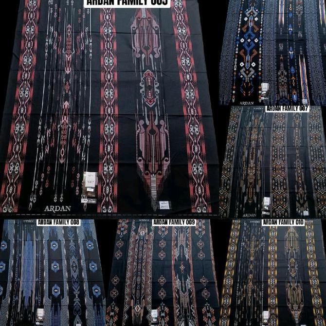 Murah Sarung Ardan Family By Ketjubung - Sarung Ardan Family Batik - Sarung Ardan Family Briliant Or