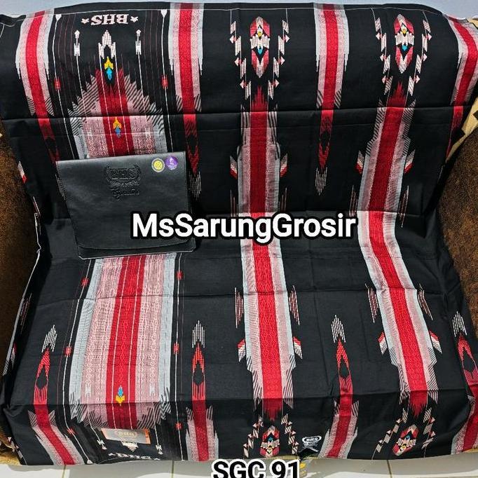 Murah Sarung BHS Royal Songket Gold & Silver Muslim Motif Non COD