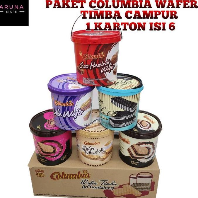 (1DUS ISI 6 TOPLES) WAFER DAPAT 6 TOPLES MIX RASA / WAFER LEBARAN /JAJAN LEBARAN DAPAT 1DUS BAN