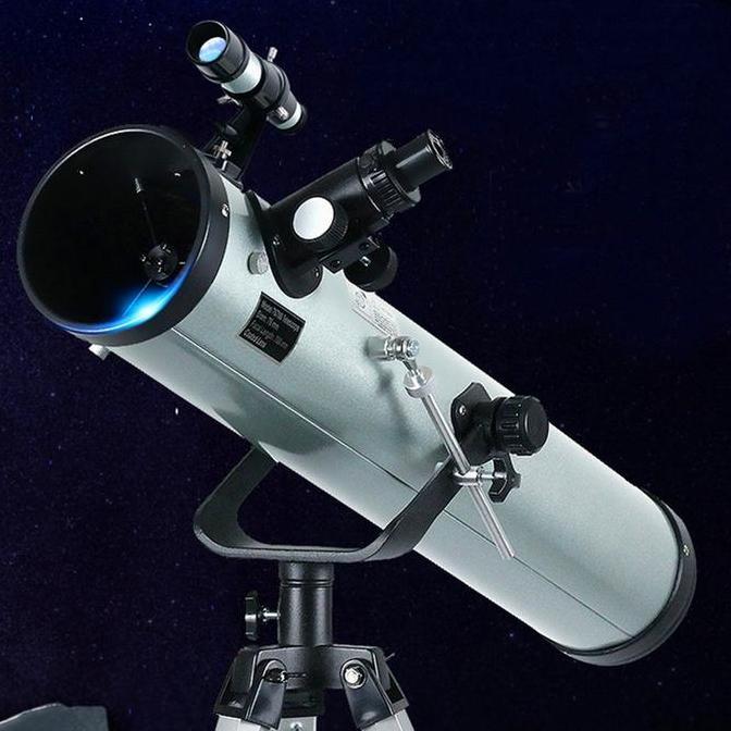 JAYTIXOW Teropong Bintang Eyebre Astronomical Telescope Reflector 700/76mm