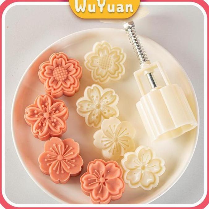 BEST Ready Cetakan siap pakai / pai / cetakan kue / cetakan kue bulan 50gr / cetakan kue bulan 50gr 