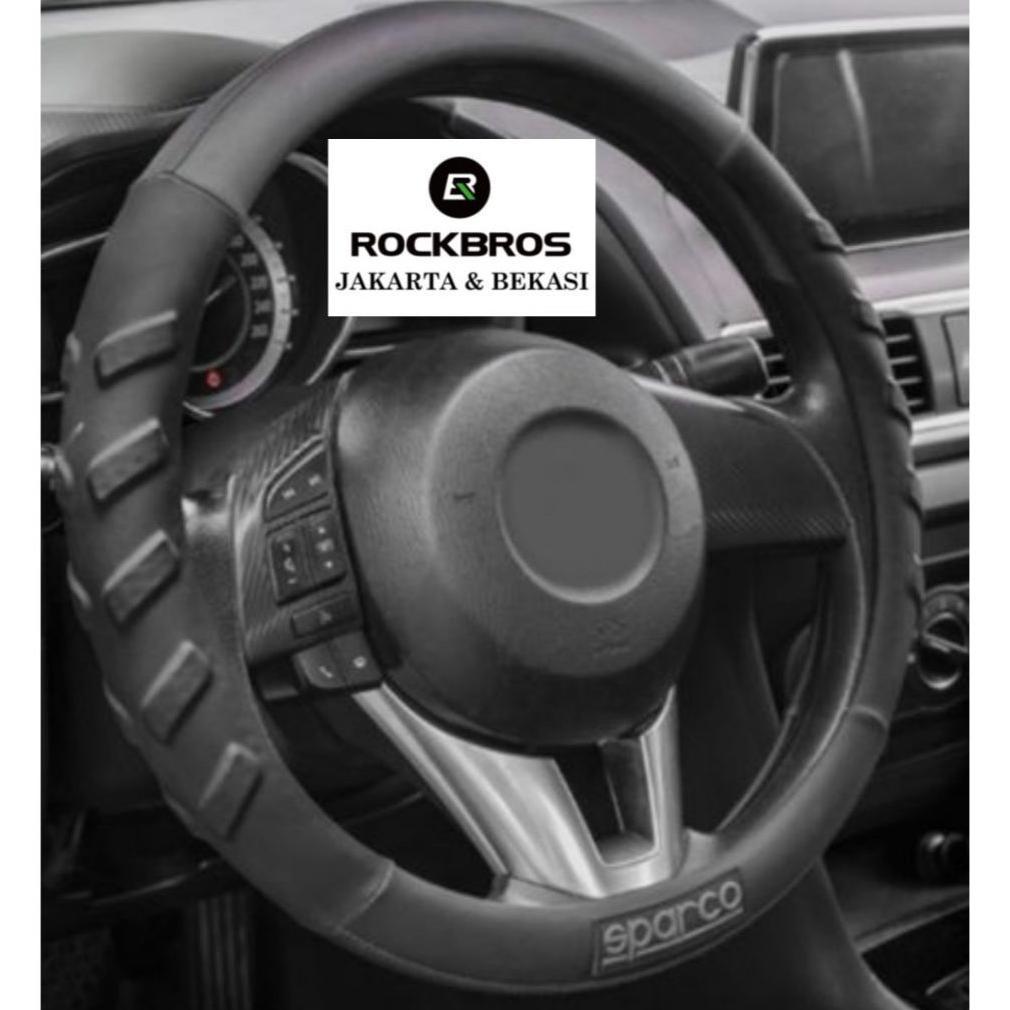 Cover Steer Sarung Stir Mobil Car Sparco SPC1117 Premium Original Setir Italy Universal Asli Sporty 