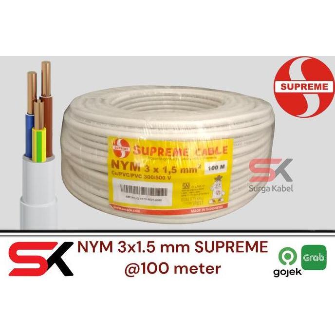 Promo Nym 3X1.5Mm Supreme/ Kabel Nym 3 X 1.5Mm/ Nym 3X1,5Mm/ Nym 3 X 1,5Mm Cod