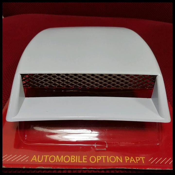 TERLARIS AIR FLOW KECIL MINI KAP MESIN AGYA AYLA JAZZ YARIS SEDAN PUTIH 