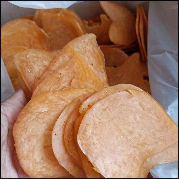 Kerupuk Udang Jumbo Sidoarjo Type G/ Kerupuk Udang Mentah 1Kg