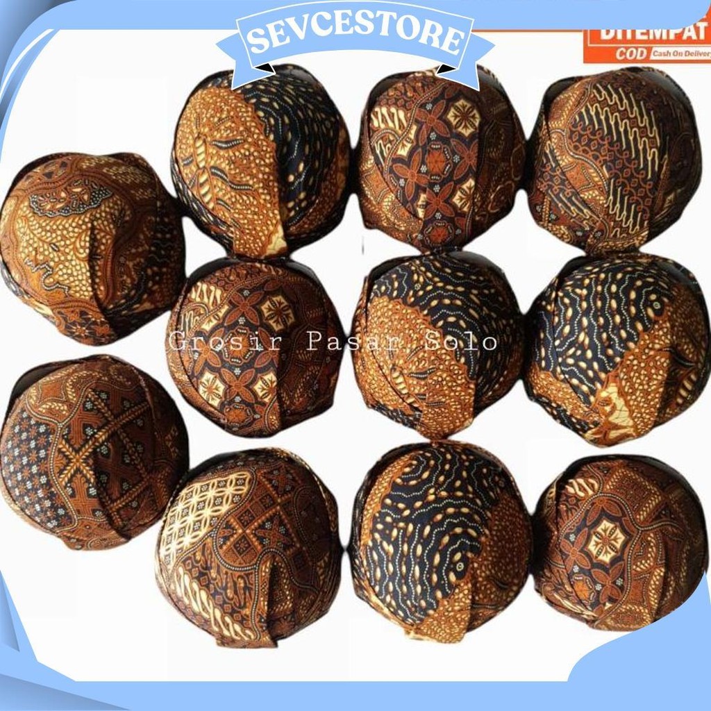 Blangkon Solo Jebeh Batik / Blangkon Solo / Blangkon Anak / Blangkon Dewasa Cod